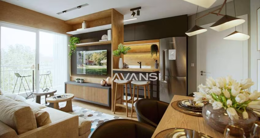 Residencial Bela Vista Mollon apartamento com 2 dormitórios à venda, 56 m² por R$ 289.000,00 - Mollon - Santa Bárbara D'Oeste/SP