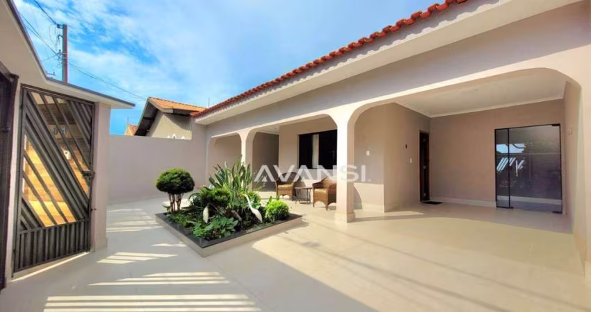 Casa com 3 dormitórios à venda, 157 m² por R$ 769.000,00 - Jardim Cândido Bertini - Santa Bárbara D'Oeste/SP