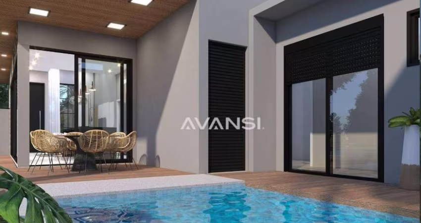 Casa Condomínio Solar das Esmeraldas com 4 dormitórios à venda, 185 m² por R$ 1.440.000 - Condomínio Solar das Esmeraldas - Nova Odessa/SP