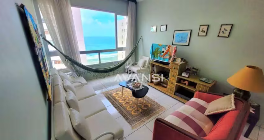 Apartamento praia pitangueiras edifício gemini i com 2 dormitórios à venda, 88 m² por r$ 636.000 - centro - guarujá/sp