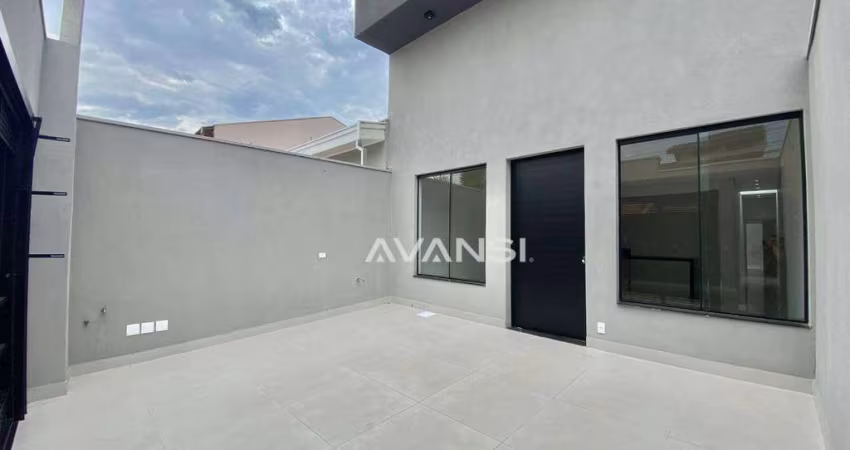 Casa com 3 dormitórios à venda, 107 m² por R$ 820.000,00 - Residencial Horto Florestal Jacyra I - Americana/SP