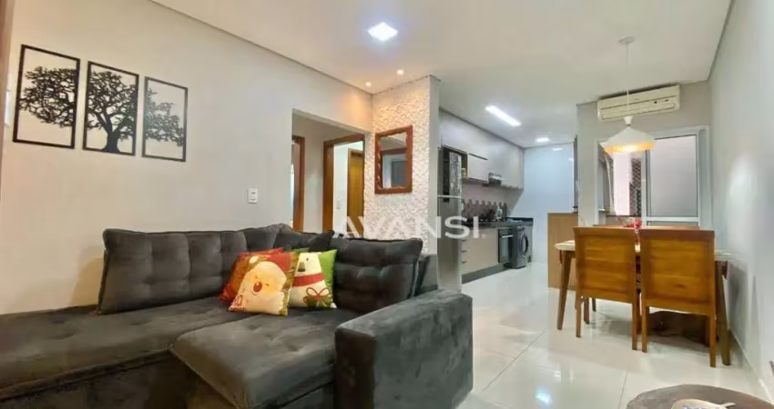 Apartamento res. ypê florido com 2 dormitórios à venda, 60 m² por r$ 340.000 - vila pântano ii - santa bárbara d'oeste/sp