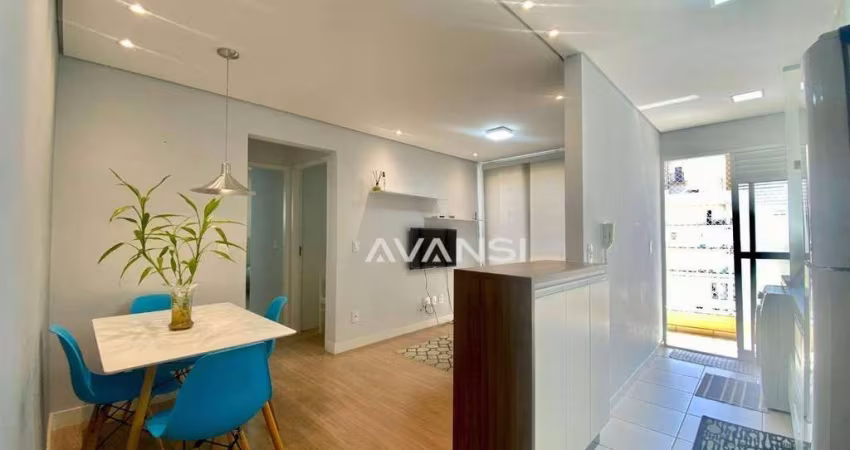 Apartamento Dom Pedro com 2 dormitórios à venda, 52 m² por R$ 370.000 - Centro - Americana/SP