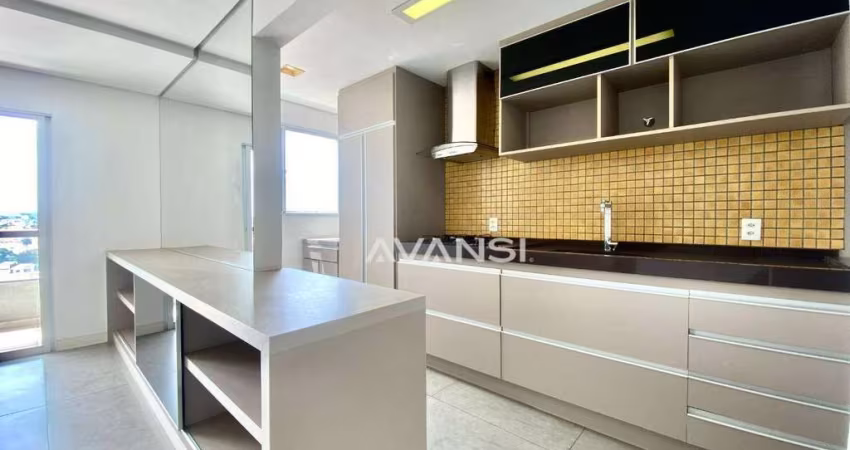 Apartamento Condomínio Golden Life com 2 dormitórios à venda, 130 m² por R$ 630.000 - Vila Jones - Americana/SP