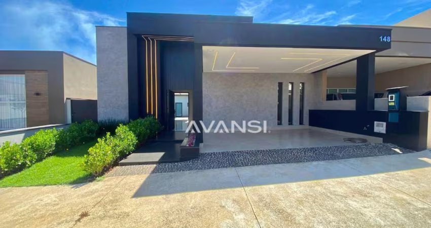 Casa Condomínio Fechado Pau Brasil com 3 dormitórios à venda, 221 m² por R$ 2.250.000 - Parque Nova Carioba - Americana/SP