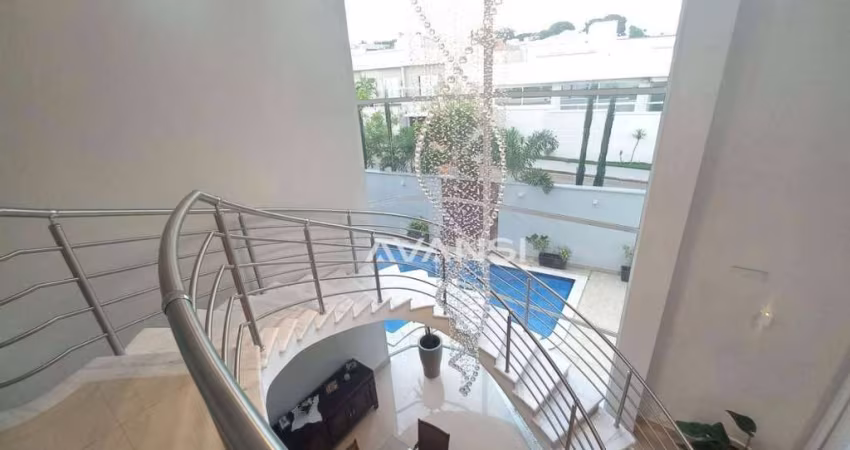 Casa Condomínio Fechado Ipês Amarelos com 4 dormitórios à venda, 438 m² por R$ 3.200.000 - Vila Cordenonsi - Americana/SP