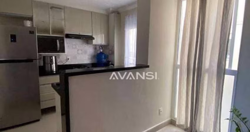 Apartamento Parque Assunção com 2 dormitórios à venda, 41 m² por R$ 200.000 - Jardim das Laranjeiras - Santa Bárbara D'Oeste/SP