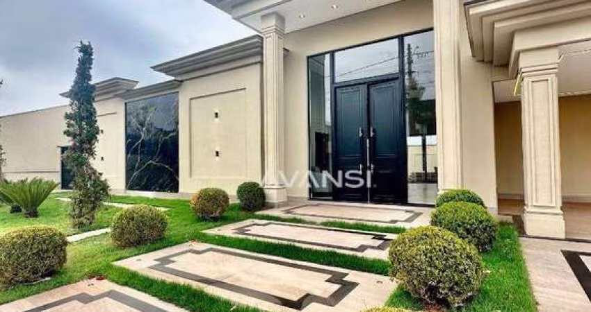 Casa Condomínio Fechado Estância Hípica à venda, 04 suítes sendo 01 com closet 450 m² por R$ 5.000.000 - Estância Hípica - Nova Odessa/SP