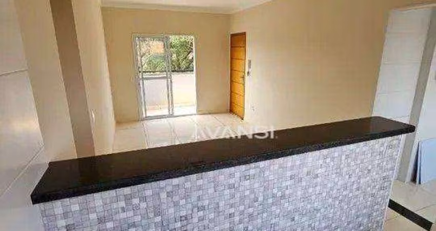 Apartamento Residencial Ágata com 2 dormitórios à venda, 63 m² por R$ 265.000 - São Manoel - Americana/SP