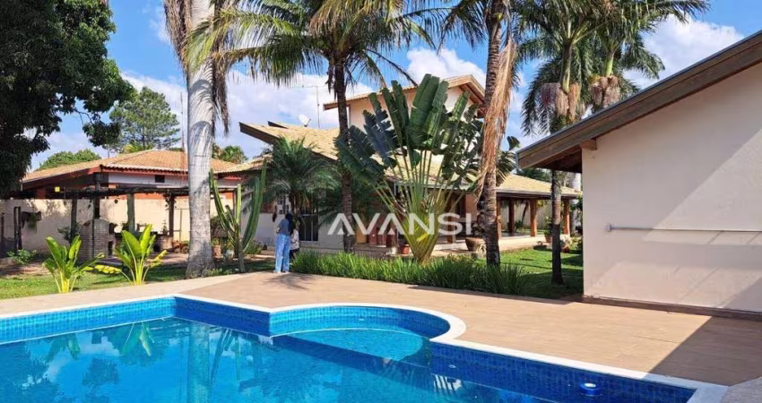 Chácara com 4 dormitórios, 1120 m² - venda por R$ 1.800.000,00 ou aluguel por R$ 6.647,83/mês - Recanto Jatobá - Americana/SP