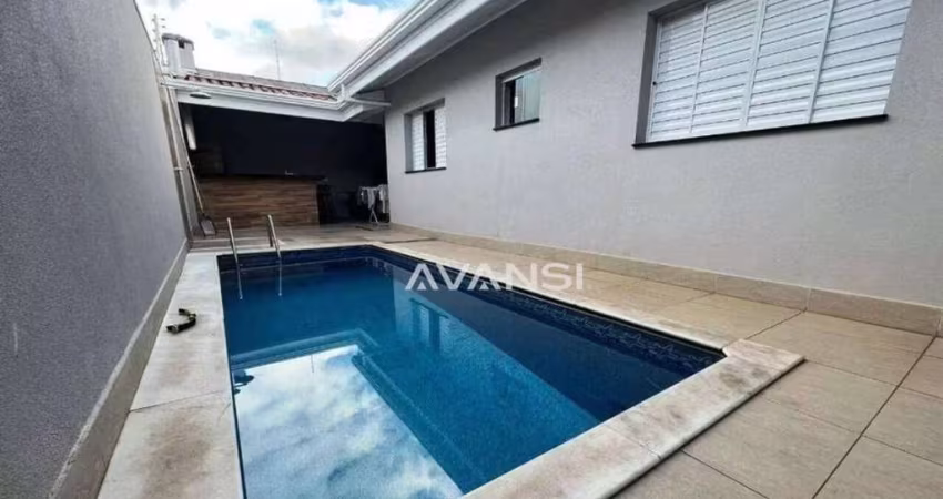 Casa com 4 dormitórios à venda, 170 m² por R$ 789.000,00 - Parque Novo Mundo - Americana/SP