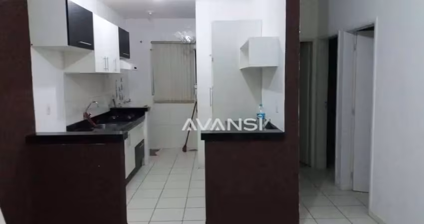 Apartamento canto das aguas com 2 dormitórios à venda, 56 m² por r$ 190.000 - jardim santa eliza - americana/sp