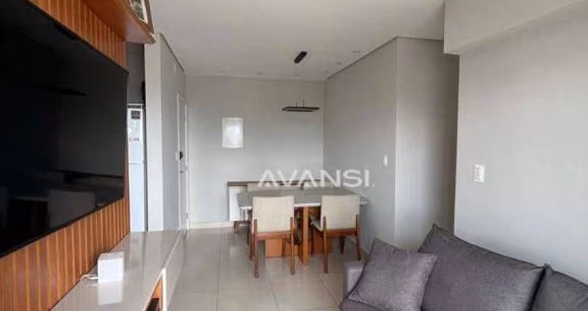 Apartamento Morada do Porto com 3 dormitórios à venda, 68 m² por R$ 480.000 - Jardim Terramérica II - Americana/SP