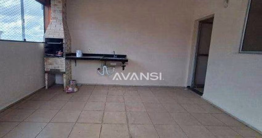 Apartamento Duplex Spazio Azzurro com 2 dormitórios à venda, 101 m² por R$ 285.000 - Catharina Zanaga - Americana/SP