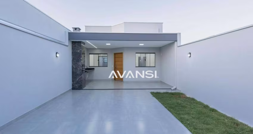 Casa com 2 dormitórios à venda, 86 m² por R$ 450.000,00 - Parque São Jerônimo - Americana/SP