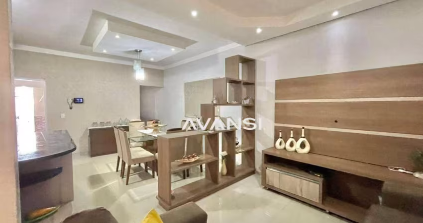 Casa com 3 dormitórios à venda, 106 m² por R$ 570.000,00 - Vila Mollon IV - Santa Bárbara D'Oeste/SP