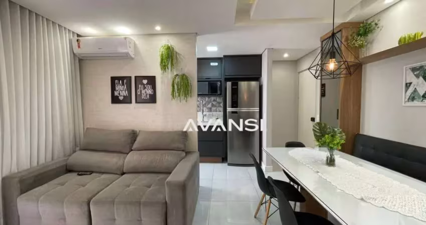 Apartamento com 2 dormitórios à venda, 60 m² por R$ 420.000 - Residencial Dona Margarida - Santa Bárbara D'Oeste/SP
