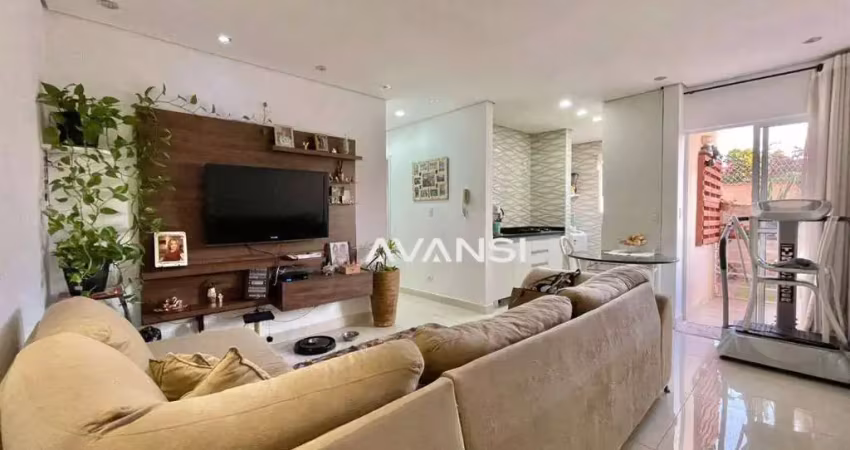 Apartamento residencial colina azul com 3 dormitórios à venda, 60 m² por r$ 249.000 - parque universitário - americana/sp