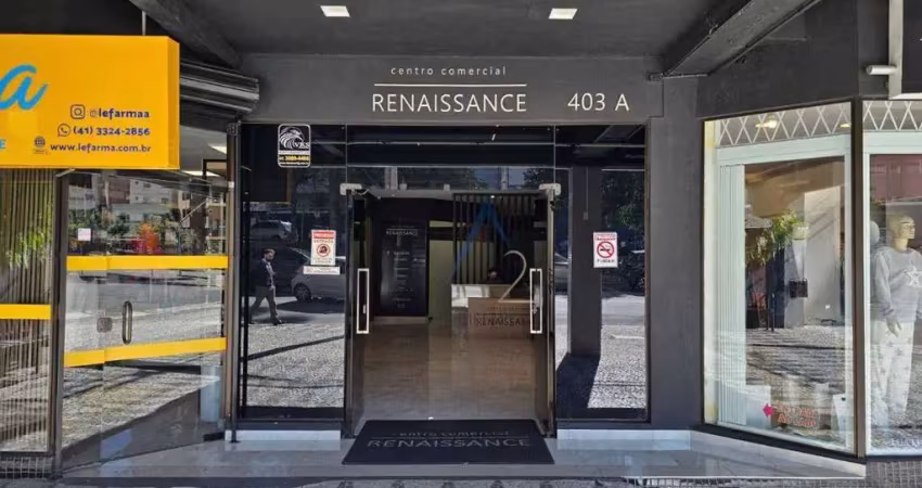 Sala comercial com 1 sala para alugar na Rua Manoel Eufrásio, 403, Juvevê, Curitiba