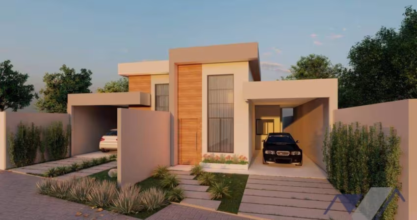 Casa com 3 dormitórios à venda, 107 m² por R$ 590.000,00 - Vista Linda - Cascavel/PR