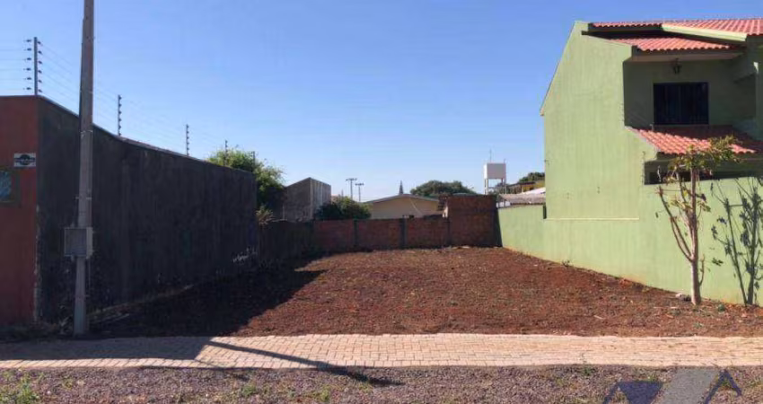 Terreno à venda, 360 m² por R$ 315.000,00 - Universitário - Cascavel/PR