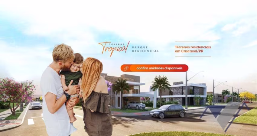 Terreno à venda, 392 m² por R$ 533.420,42 - Tropical  - Cascavel/PR