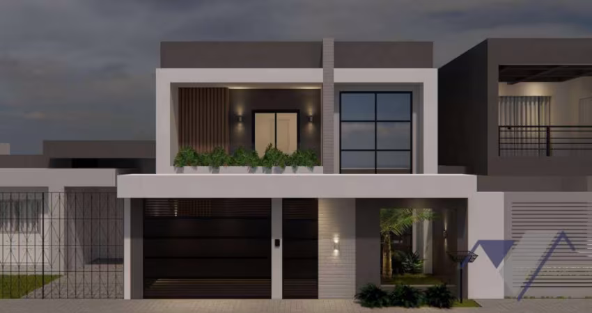 Sobrado com 3 dormitórios à venda, 130 m² por R$ 915.000,00 - Pioneiros Catarinenses - Cascavel/PR