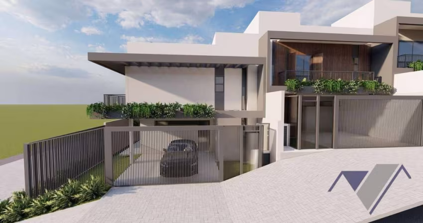 Sobrado com 3 dormitórios à venda, 134 m² por R$ 850.000,00 - Vila Tolentino - Cascavel/PR