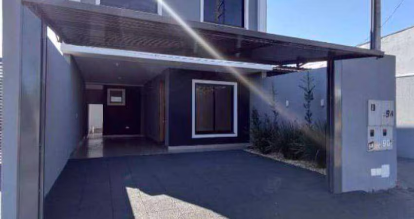 Casa com 3 dormitórios à venda, 124 m² por R$ 595.000,00 - Floresta - Cascavel/PR