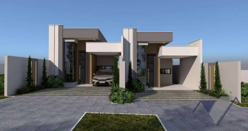 Casa com 3 dormitórios à venda, 107 m² por R$ 650.000 - Coqueiral - Cascavel/PR