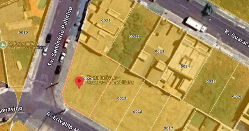 Terreno à venda, 403 m² por r$ 360.000,00 - padovani - cascavel/pr