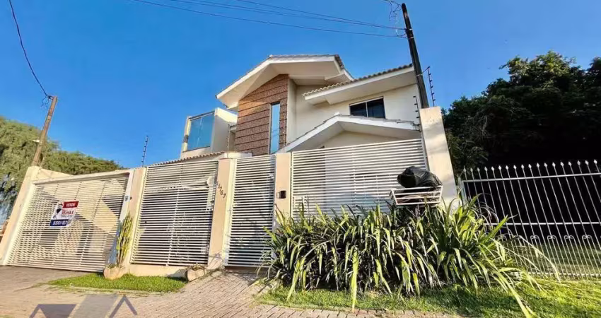 Sobrado para alugar, 178 m² por r$ 6.680,00/mês - santa cruz - cascavel/pr