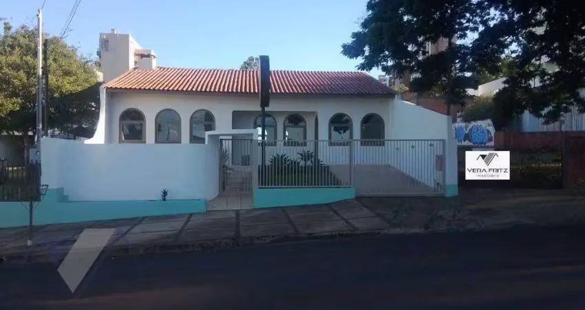 Casa para alugar, 200 m² por r$ 9.500,00/mês - centro - cascavel/pr