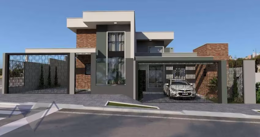 Casa com 3 dormitórios à venda, 86 m² por r$ 650.000,00 - fag - cascavel/pr