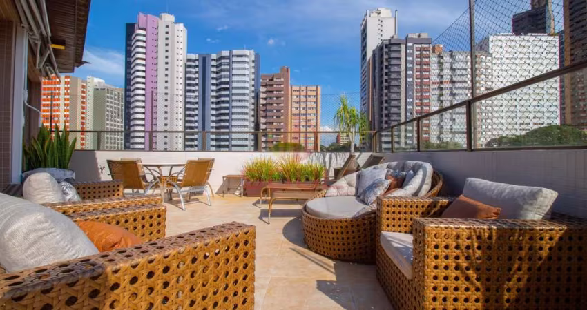 Cobertura com 4 quartos, 3 vagas à venda - Mercês - Curitiba/PR