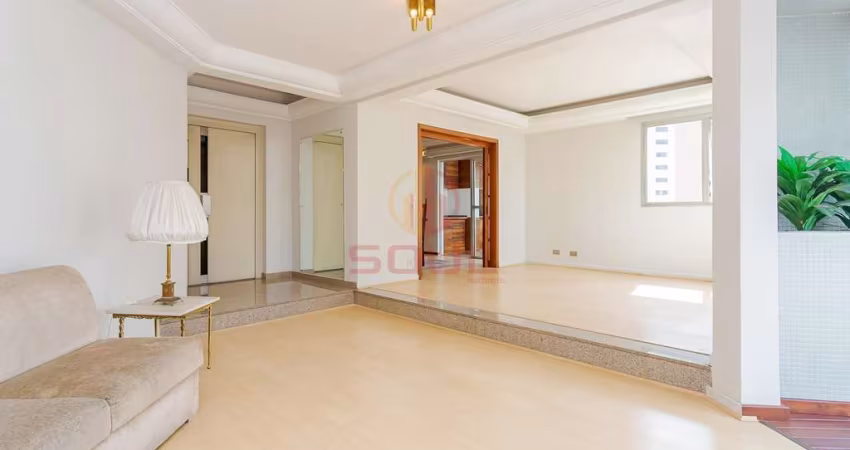 Apartamento face norte/oeste com 191m², 2 vagas