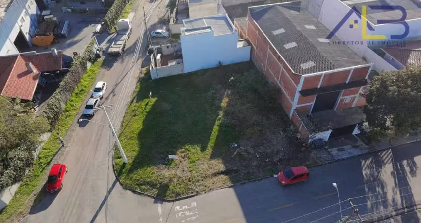Terreno de esquina à venda, 171 m² por r$ 265.000 - emiliano perneta - pinhais/pr
