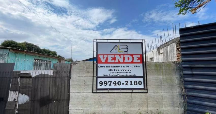 Terreno à venda, 144 m² por R$ 195.000,00 - Alto Tarumã - Pinhais/PR