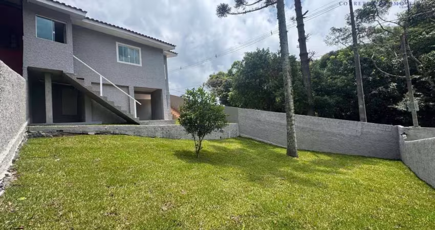 Casa com quintal amplo 3 dormitórios à venda, 78 m² por r$ 600.000 - planta meireles - piraquara/pr