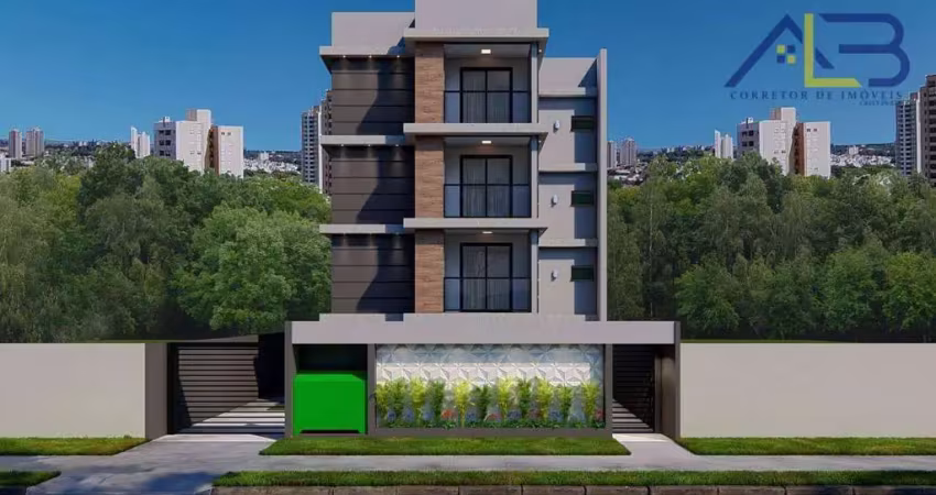 Apartamento com 2 dormitórios à venda, 44 m² por r$ 304.900 - maria antonieta - pinhais/pr
