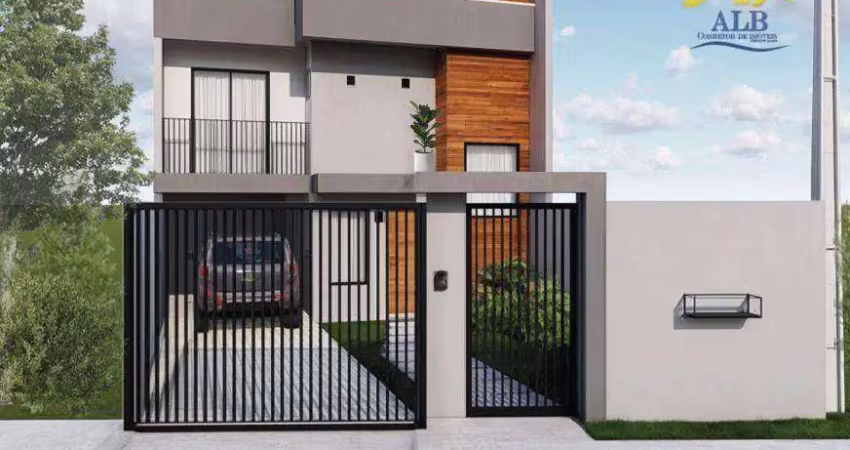 Sobrado com 3 dormitórios à venda, 125 m² por R$ 719.000,00 - Emiliano Perneta - Pinhais/PR