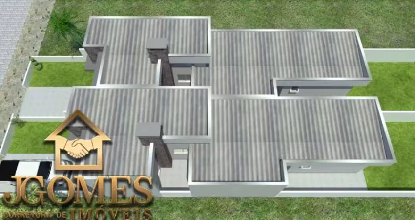Casa em fase de acabamento