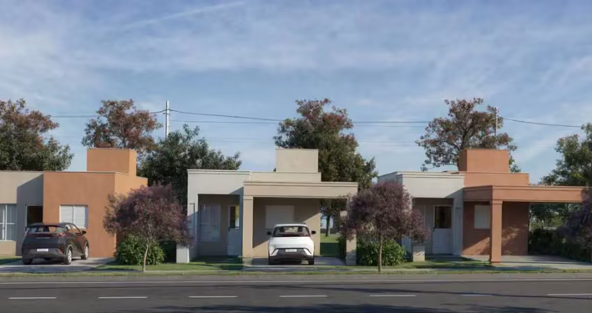 Lançamento de casas em condomínio em bairro planejado em hortolândia