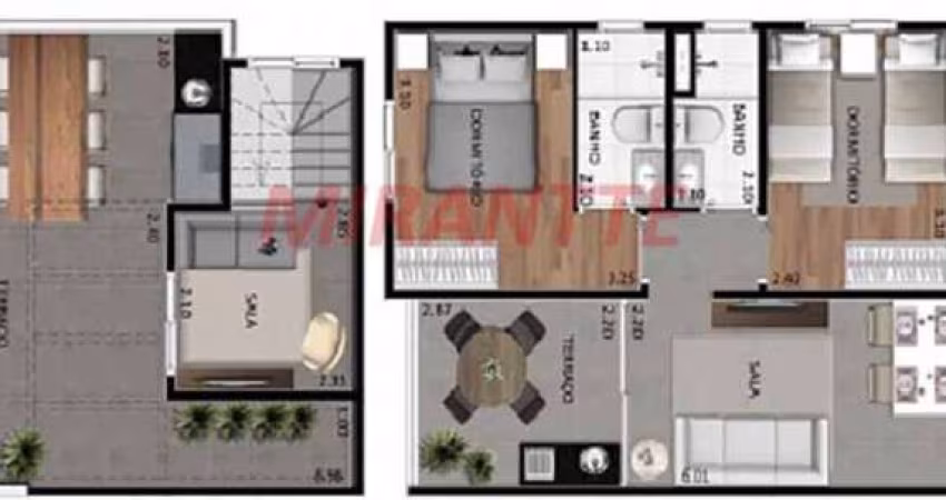 Apartamento de 102m² com 2 quartos em Vila Maria