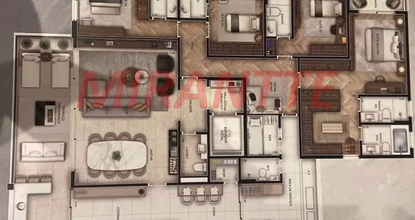 Apartamento com 4 quartos à venda na Rua Campevas, Perdizes, São Paulo