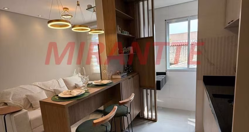 Apartamento de 36m² com 2 quartos em Tucuruvi
