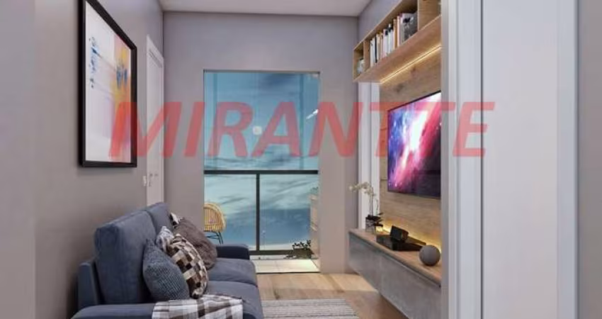 Apartamento de 41.41m² com 2 quartos em Tucuruvi