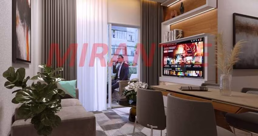 Apartamento de 45.34m² com 2 quartos em Jardim São Paulo