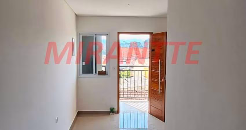 Apartamento de 38m² com 2 quartos em Jaçana
