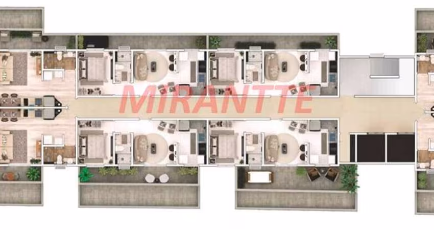 Apartamento de 30.86m² com 1 quartos em Parada Inglesa